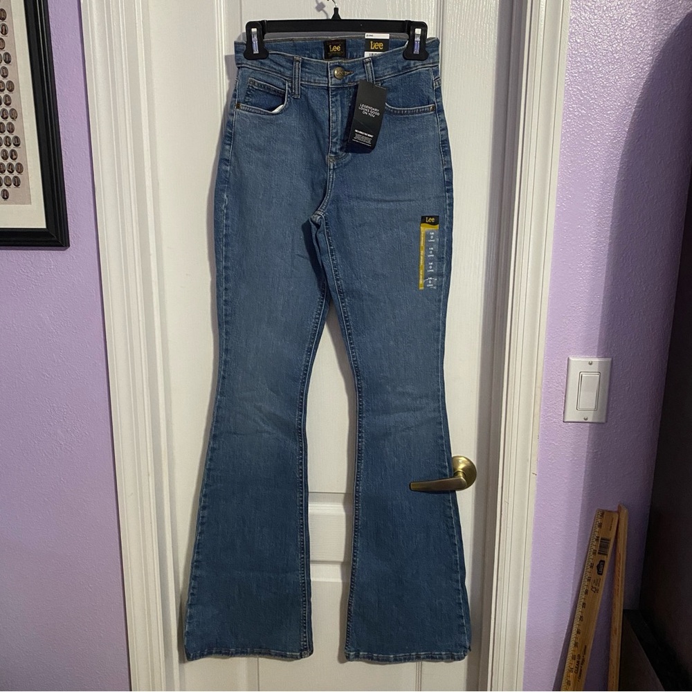 Lee Women's Blue Flare Jeans